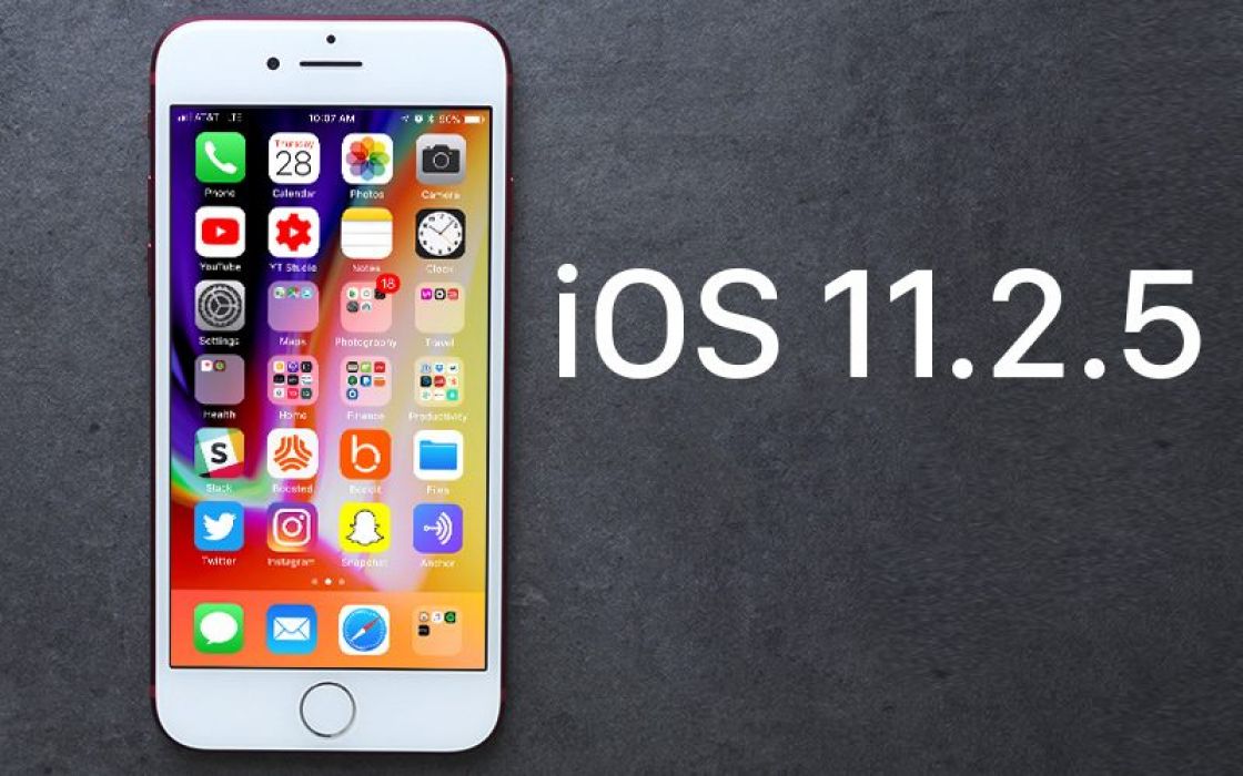 نسخه نهایی iOS 11.2.5 منتشر شد
