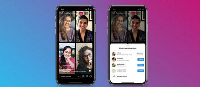 ویژگی «Live Rooms» با امکان اجرای «Live» با حضور ۴نفر به اینستاگرام اضافه شد!