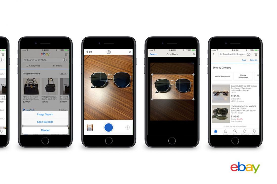 آپدیت جدید eBay به شما امکان خرید با استفاده از عکس ها را می دهد
