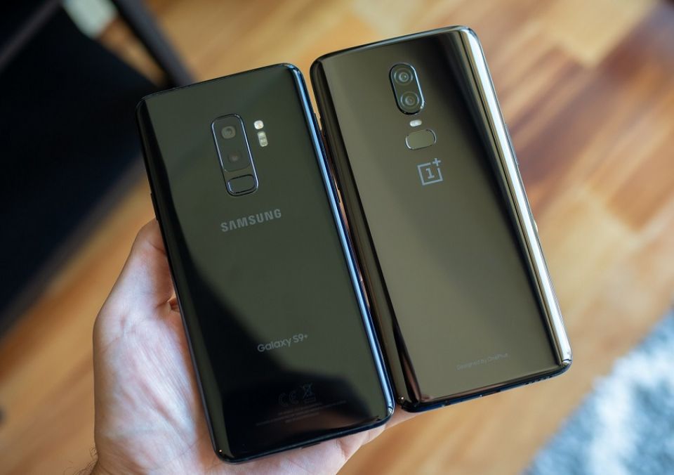 تماشا کنید تست سرعت وان پلاس 6 با گلکسی S9+