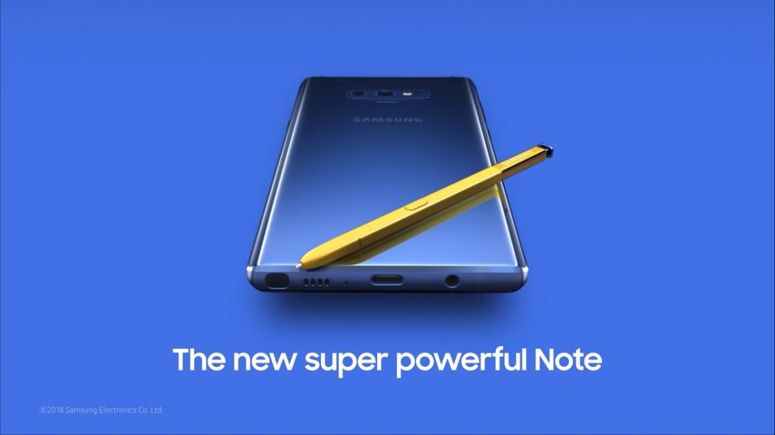 سامسونگ اشتباها ویدیو رسمی تبلیغاتی Note 9 را منتشر کرد