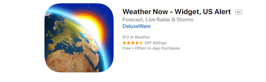 پیش بینی آب و هوای Weather Now به مدت محدود رایگان شد
